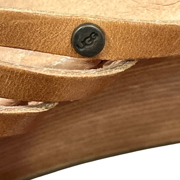 Ugg Mattie Light Brown Strappy Slip On Platform Sandal 11 - Picture 8 of 8